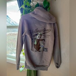 Yellowstone National Park Yogi Bear Hoodie
